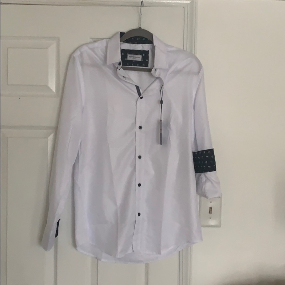 Berto Romani medium button up